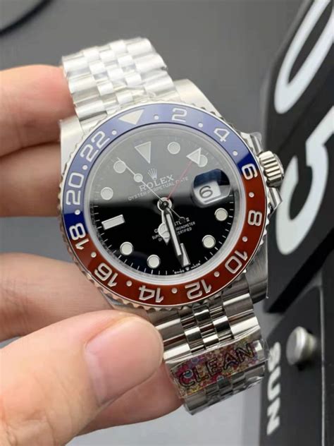 pepsi replica rolex gmt automatic movment|rolex gmt pepsi price.